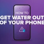 how to get water out of phone